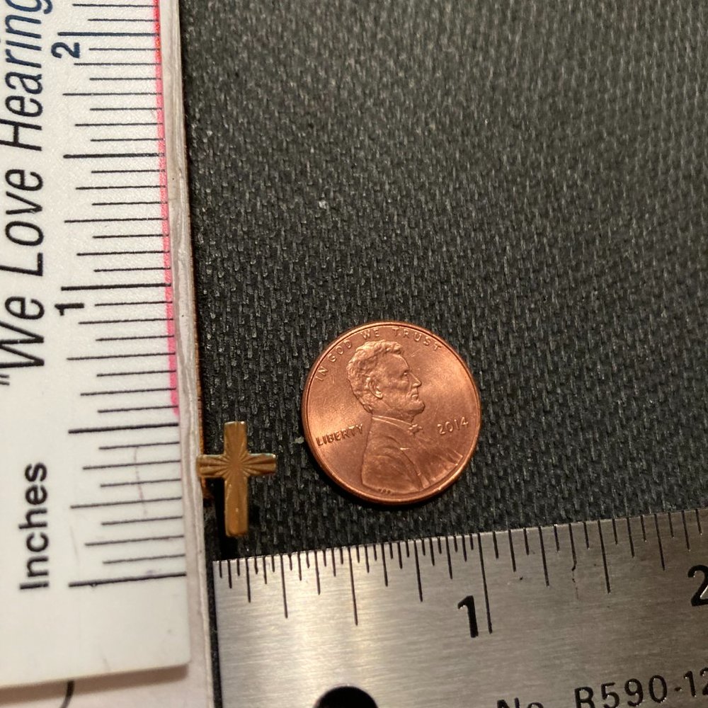 Holy Communion Lapel Pins Chalice Cross Vintage - Picture 10 of 14